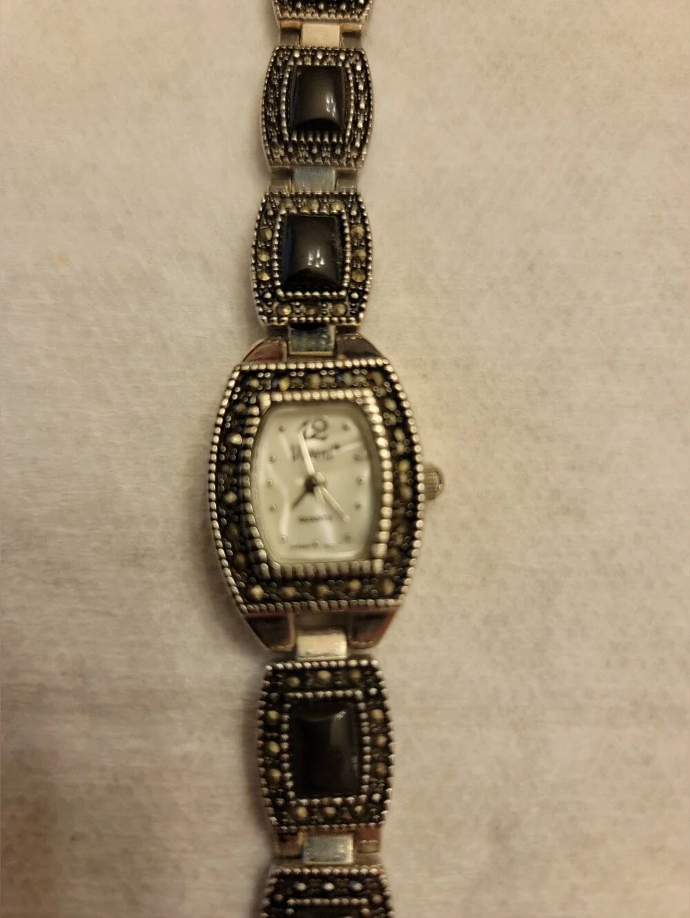 Vivani Marcasite Style Quartz Watch